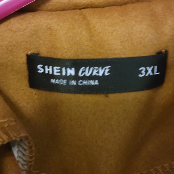 Faux suede jacket - Picture 3 of 4